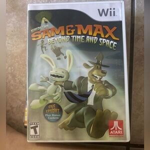 Sam & Max: Beyond Time and Space for Wii - White